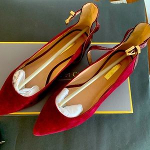 Louise et Cue suede flats